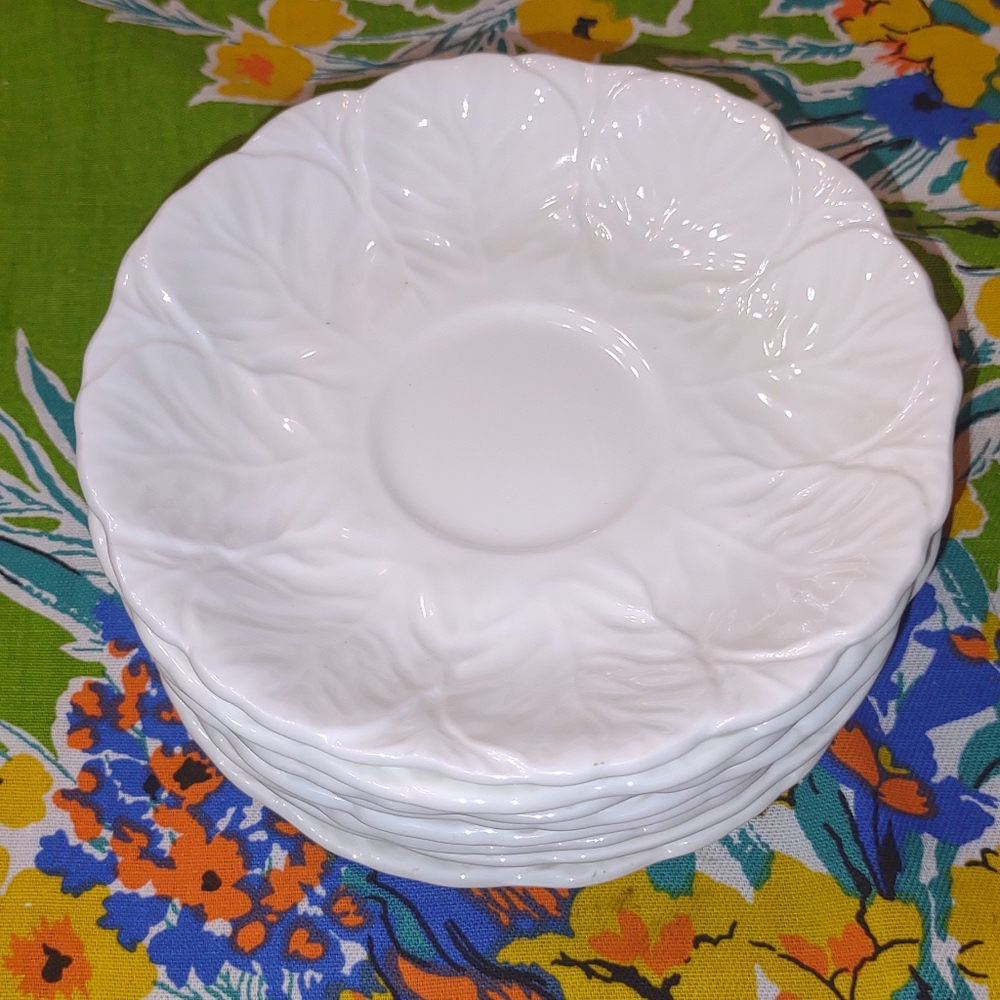 Countryware By Coalport, Set Of 8 Saucers